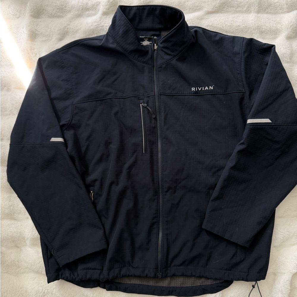 Rivian Men’s Navy Windbreaker Jacket